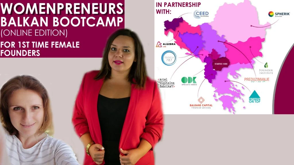 Besplatni Womenpreneurs Balkan Bootcamp za poduzetnice početnice iz 11 zemalja regije!