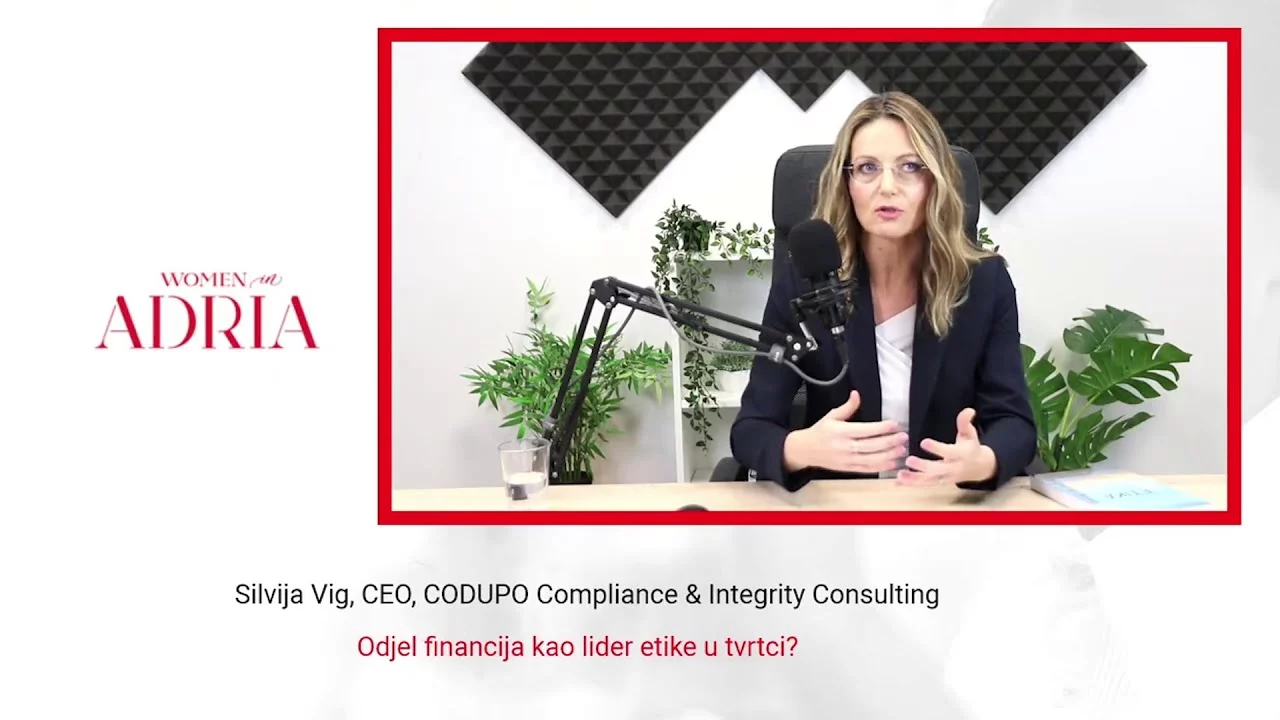 Silvija Vig – Odjel financija kao lider etike u tvrtci?