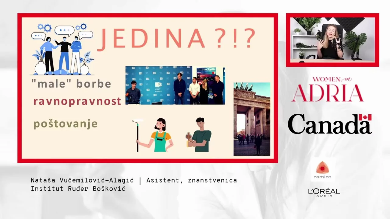 Nataša Vučemilović-Alagić –  Kako je biti jedina žena u znanstvenom timu?