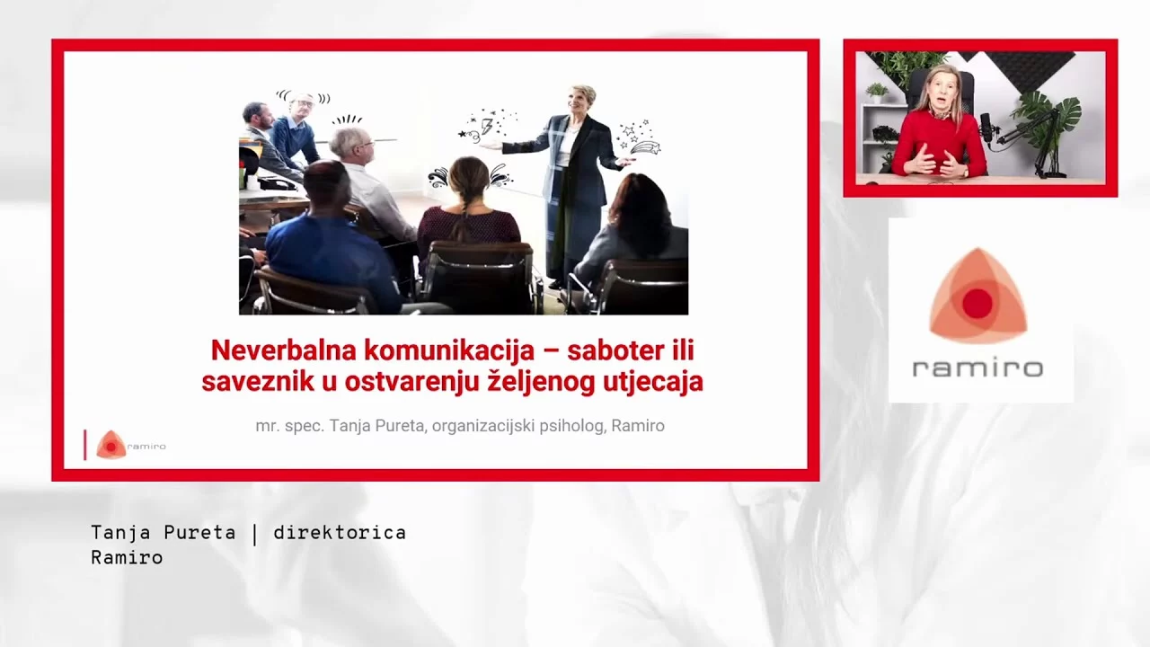 Tanja Pureta – Neverbalna komunikacija – od potencijalnog sabotera do pouzdanog saveznika