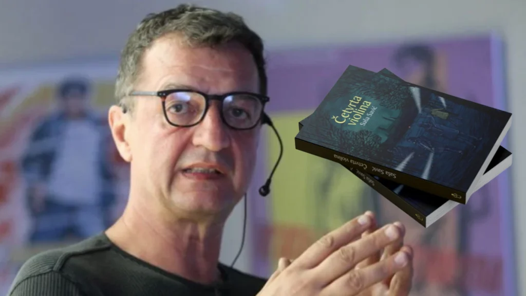 U Buybooku sinoć predstavljen prvijenac “Četvrta violina” Saše Savića