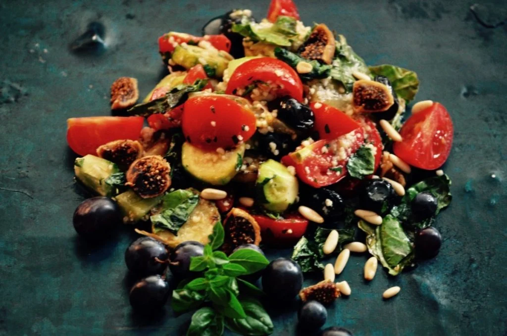 Vitaminska salata s tikvicama i smokvama za ljetni brunch