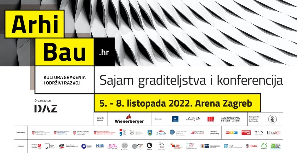 ArhiBau.hr od 5. do 8. listopada: Središnje događanje graditeljskog sektora u Areni Zagreb!