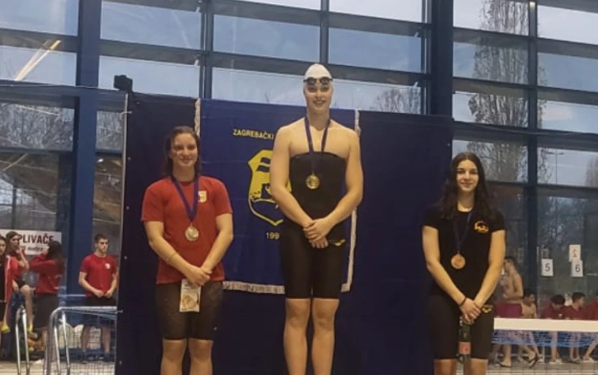 Briljantna plivačica Lana Pudar osvojila je nove 4 zlatne medalje!