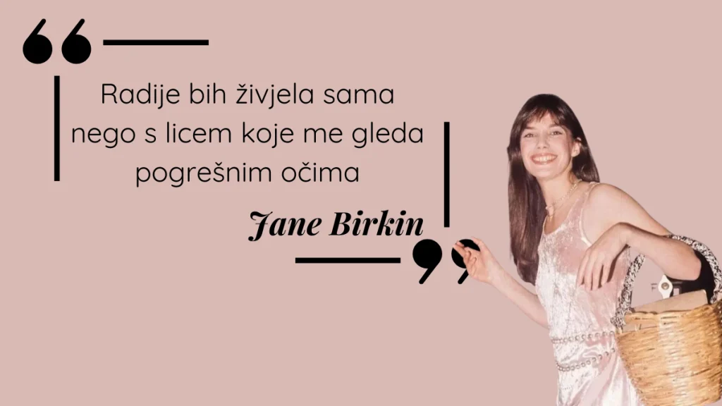 Ovo su najbolje izjave Jane Birkin, žene koja je simbol sofisticiranosti
