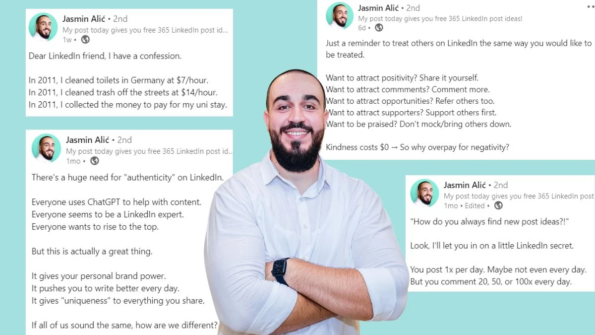 Jasmin je #1 LinkedIn kreator na svijetu. ‘Nemojte pisati tek tako da pišete’