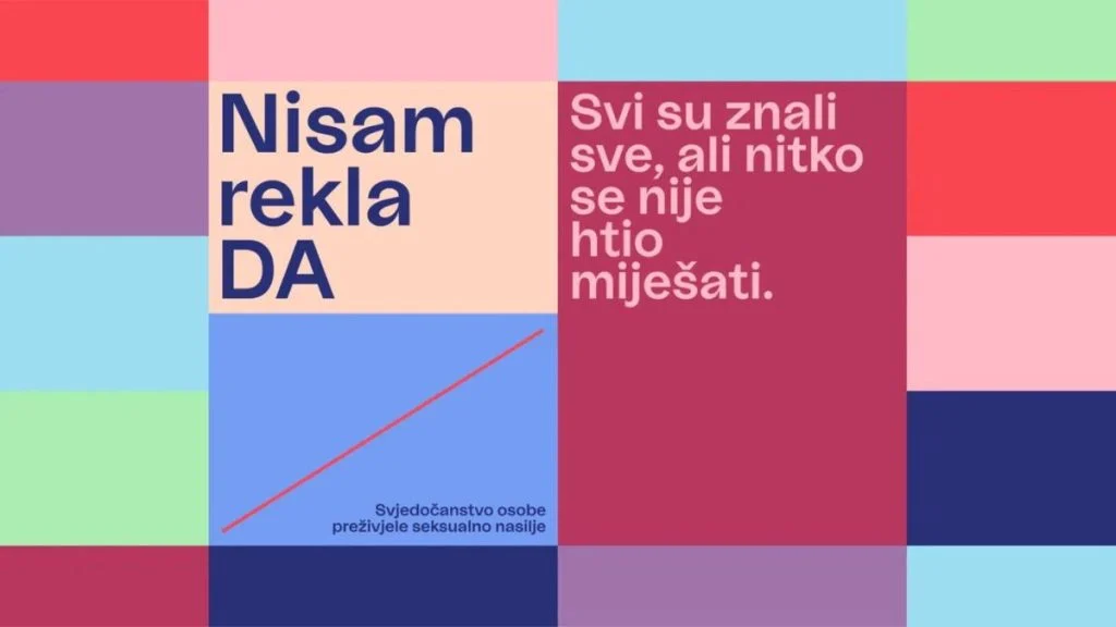 Nisam rekla DA! Svjedočanstva žrtvi pretočena u prozu i poeziju