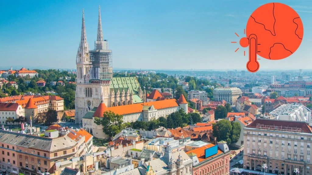 Kraj toplinskog vala: za vikend temperature i 10-ak stupnjeva niže. Prijeti nevrijeme