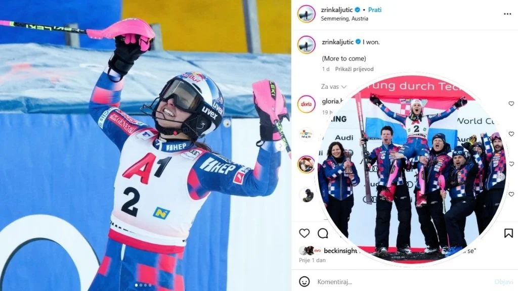 Fantastična Zrinka oduševila gestom nakon pobjede: Javila se slavnom hrvatskom sportašu