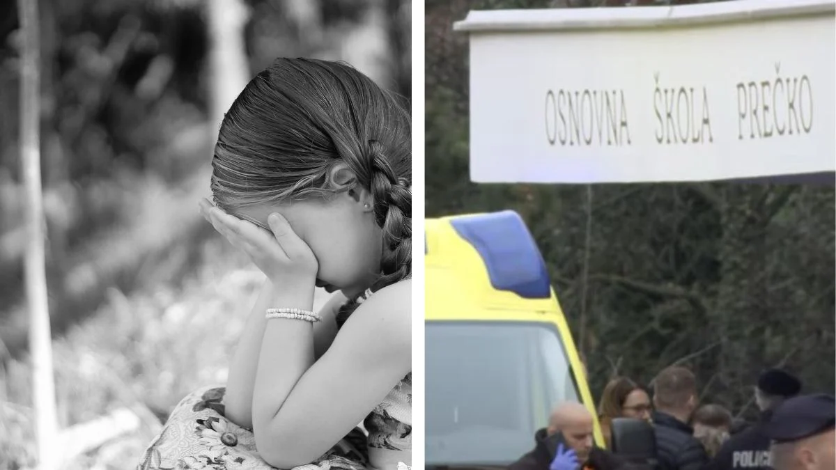Tragedija u osnovnoj školi u Zagrebu. Mladić nožem napao učiteljicu i đake, dijete (7) preminulo, i napadač u bolnici