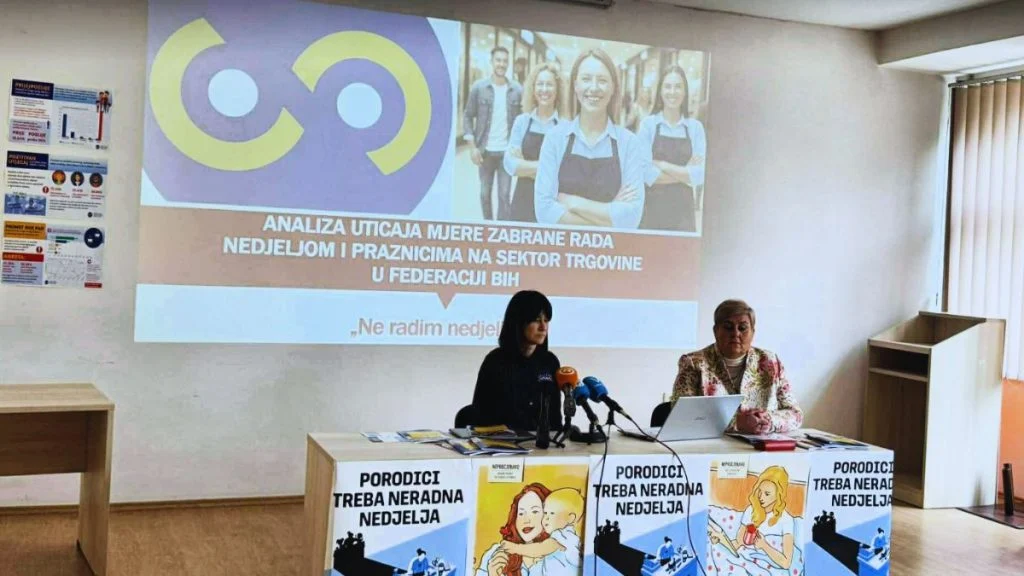 Sindikat trgovine predstavio analizu: Zabrana rada nedjeljom i praznicima nema negativne efekte?