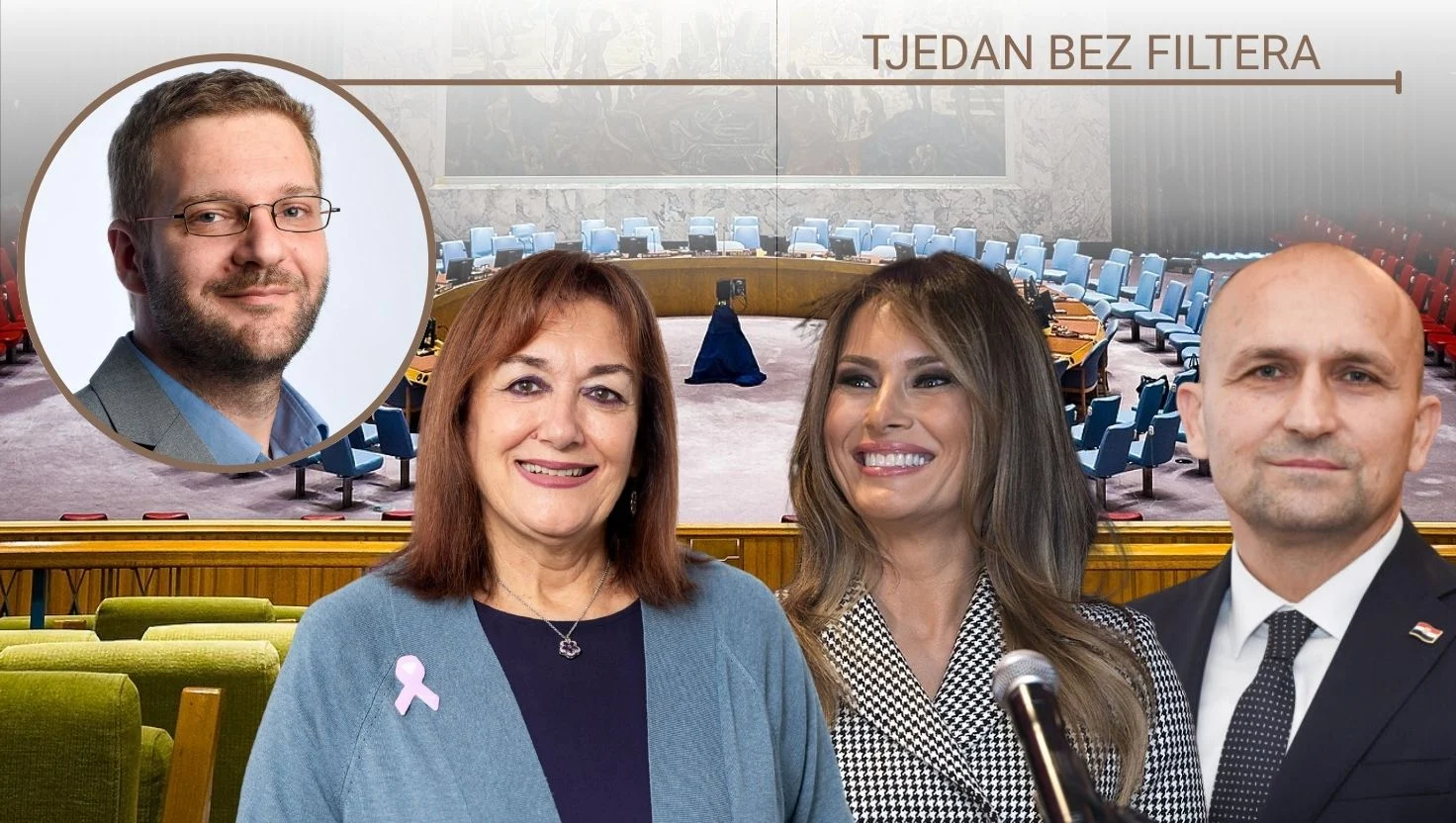 Melania u UN-u, Šuica kod Trumpa, Anušić s Izraelcima: Tko tu koga i zašto