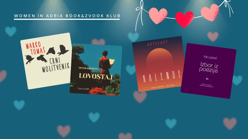 Jeste li za drukčije Valentinovo, zaogrnuto poezijom? Evo nekoliko naslova audio knjiga