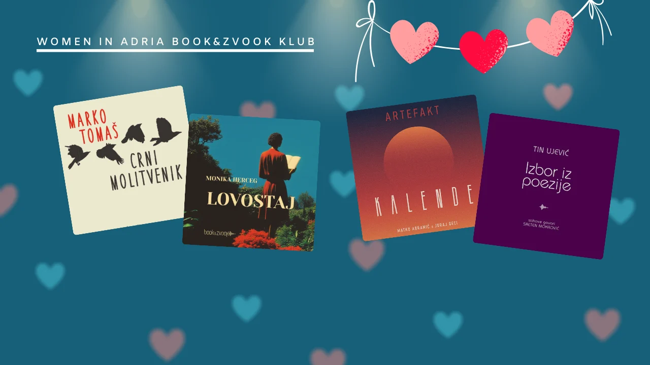 Jeste li za drukčije Valentinovo, zaogrnuto poezijom? Evo nekoliko naslova audio knjiga