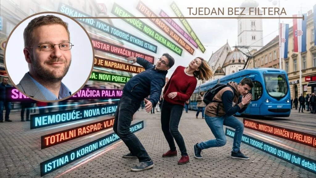 Hrvati izbjegavaju vijesti kao Neo metke. Možda da ih pišemo brzinom pravosuđa?