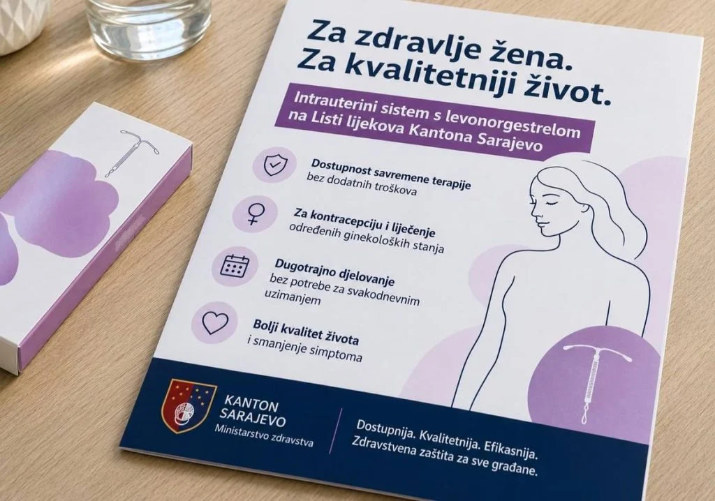 Nova lista lijekova u KS: Ženama besplatno dostupna savremena hormonska spirala