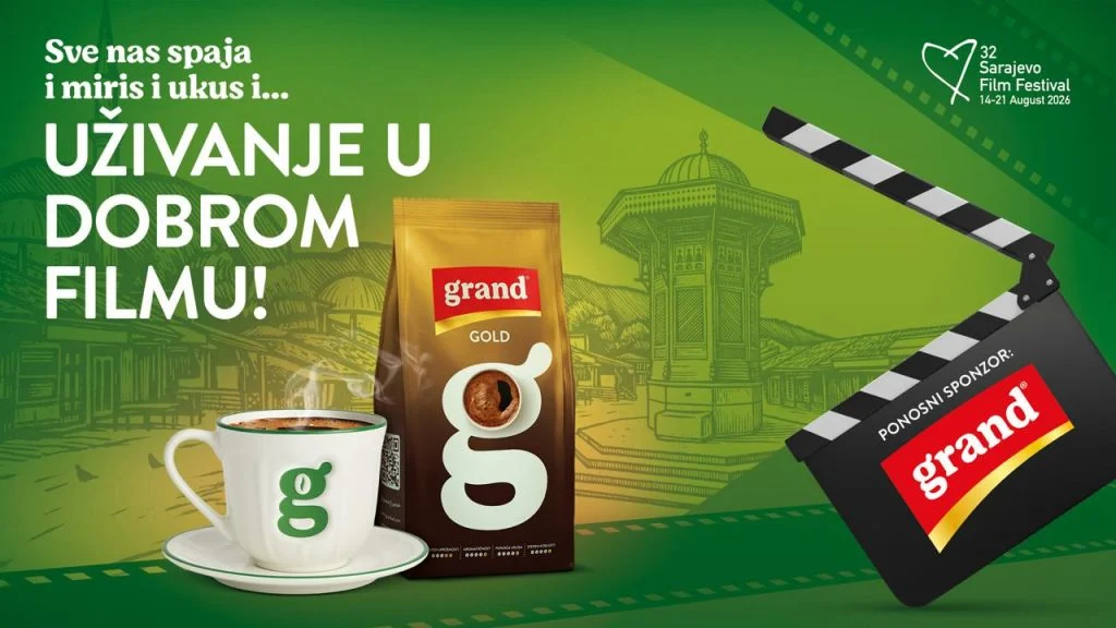 GRAND kafa uoči Sarajevo Film Festivala raspisala Konkurs za najbolji reklamni scenarij