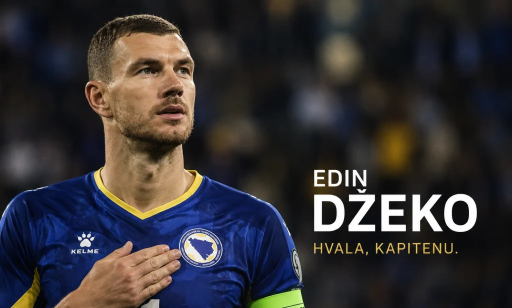 Edin Džeko zatvara jedno veliko poglavlje: Šta iza sebe ostavlja čovjek koji je od dječačkog sna napravio karijeru