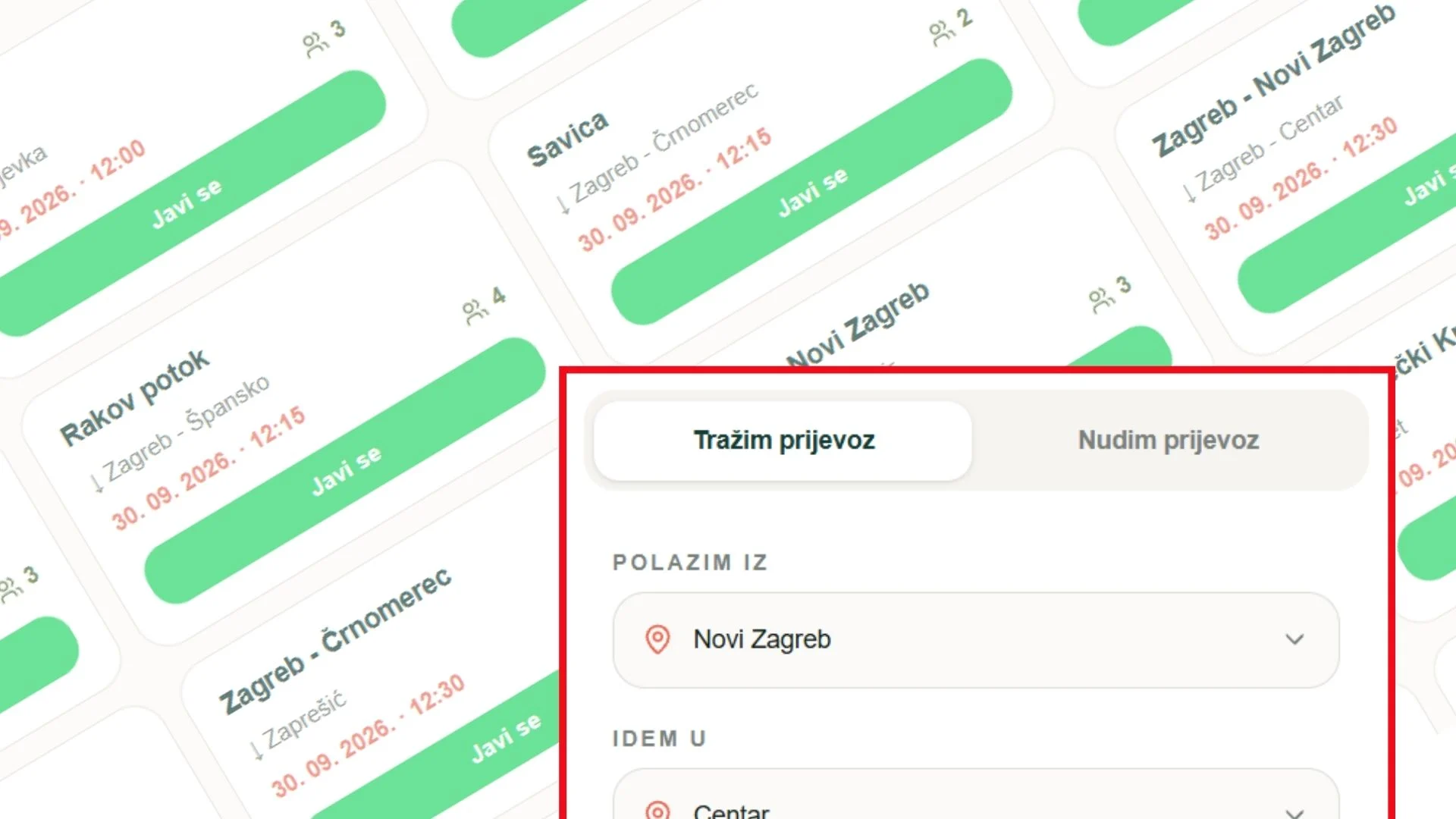 Zagrepčani ponudili više od 5000 vožnji svojim sugrađanima: Raste popularnost platforme ‘Idemo Zagreb’