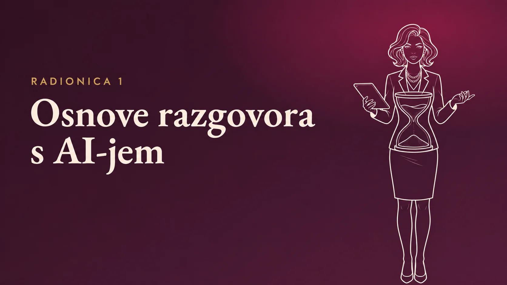 Osnove razgovora s AI-jem – pojedinačna radionica