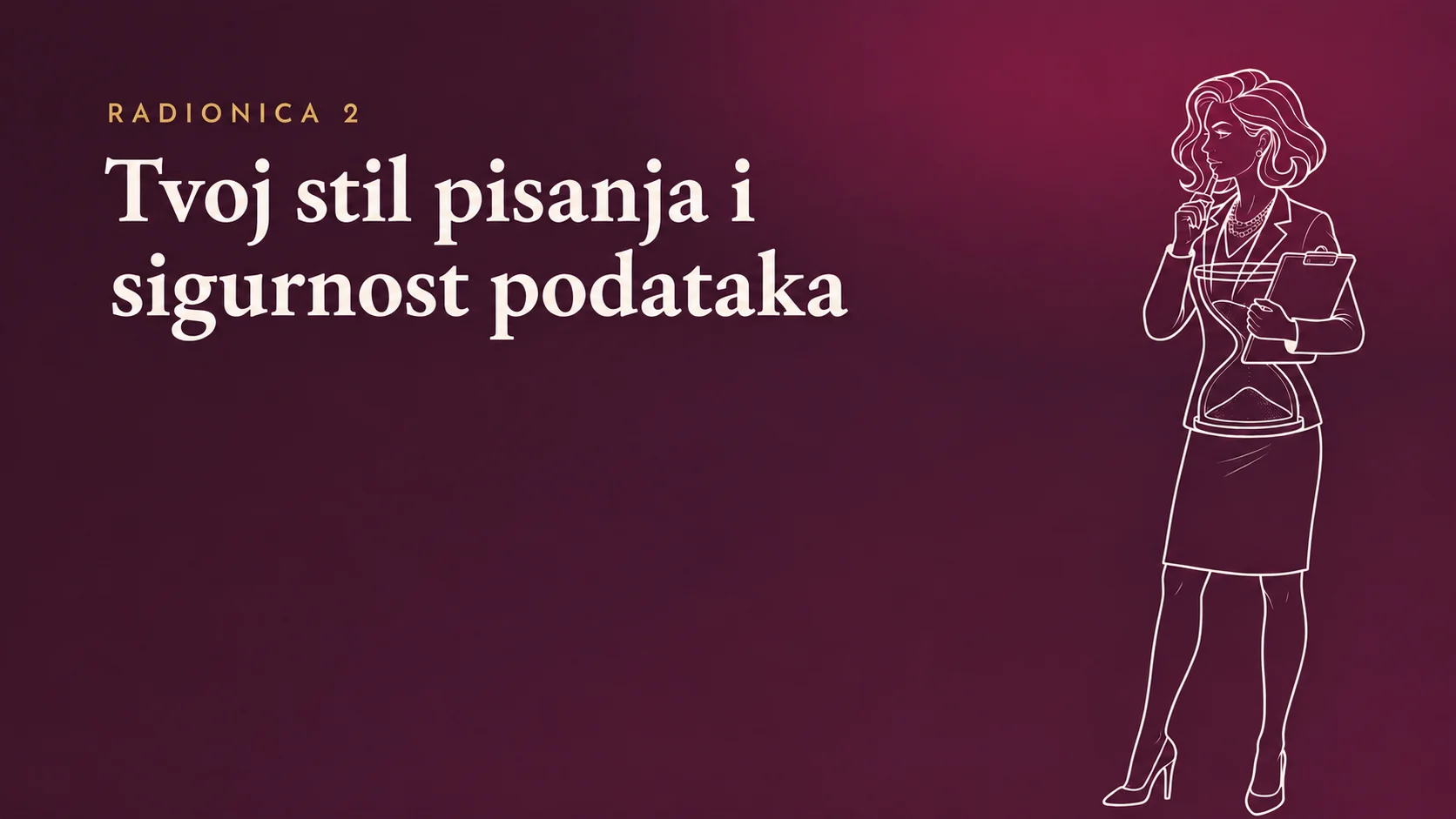 Tvoj stil pisanja i sigurnost podataka – u sklopu paketa